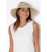 Poolside Natural Roll Up Visor