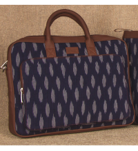 Ikat Jet Blue Laptop Bag