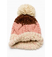 Pink Pom Pom Beanie