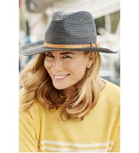 Bruny Blue Raffia Cowboy