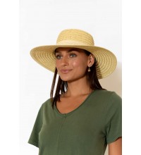 Adalita Natural Wide Brim Hat