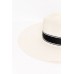 Amalfi Ivory Flexibraid Wide Brim Fedora